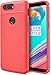 Oneplus 5t case, KuGi SS [Scratch Resistant] Premium Flexible Soft Anti Slip TPU Case for Oneplus 5t Smartphone (Red)