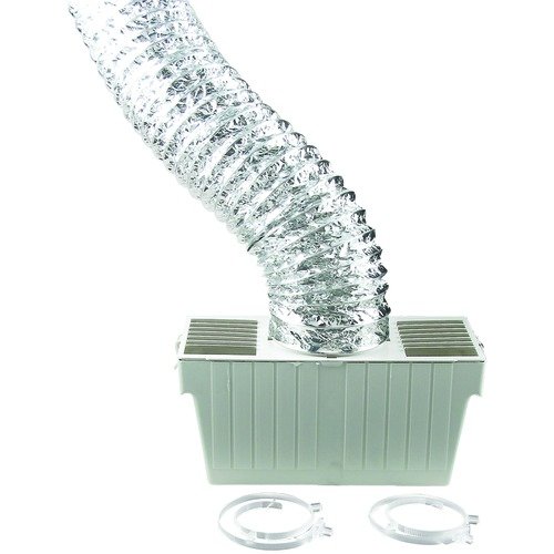 Safe indoor dryer venting SupurrFlex Metallic Duct Lint Trap Kit (LTF