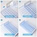 Test Tube Rack， HNYYZL 2 Pack 50 Hole Detachable Plastic Test Tube Rack for 13mm& 16mm Test Tubes