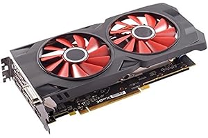 XFX RX 570 4GB GDDR5 RS XXX Edition PCI-Express 3.0 Graphics Card RX-570P427D6,Black/Red