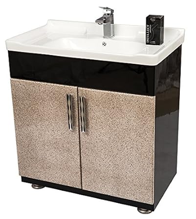 Dazzle Kitchen Modular Bwr Plywood Vanity Washbasin Cabinet Marble
