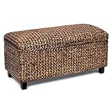 BIRDROCK HOME Storage Ottoman Bench - Bed Storage