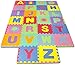 Matney Foam Mat of Alphabet Puzzle Pieces– Great for Kids to Learn and Play – Interlocking Puzzle Pieces