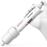 FOUR E'S SCIENTIFIC 1-10mL Pipette Pro, Single-Channel Pipettor | Variable Volume Micropipette, Test Certificate Included, 4-Digit Volume Display, Model LH0301009