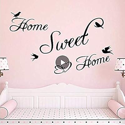 Cita Romantica Hogar Dulce Hogar Mariposa Pared Calcomania Pvc