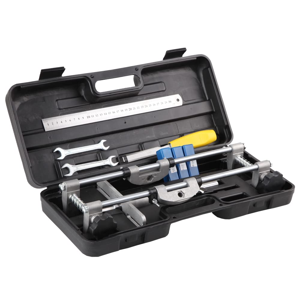 JIG1 Door Lock Mortiser Kit 18mm 22mm 25mm Lock Fitting Jig Maintenance Set Woodworking Hole Saw Opener Installation Mortising Jig Tool