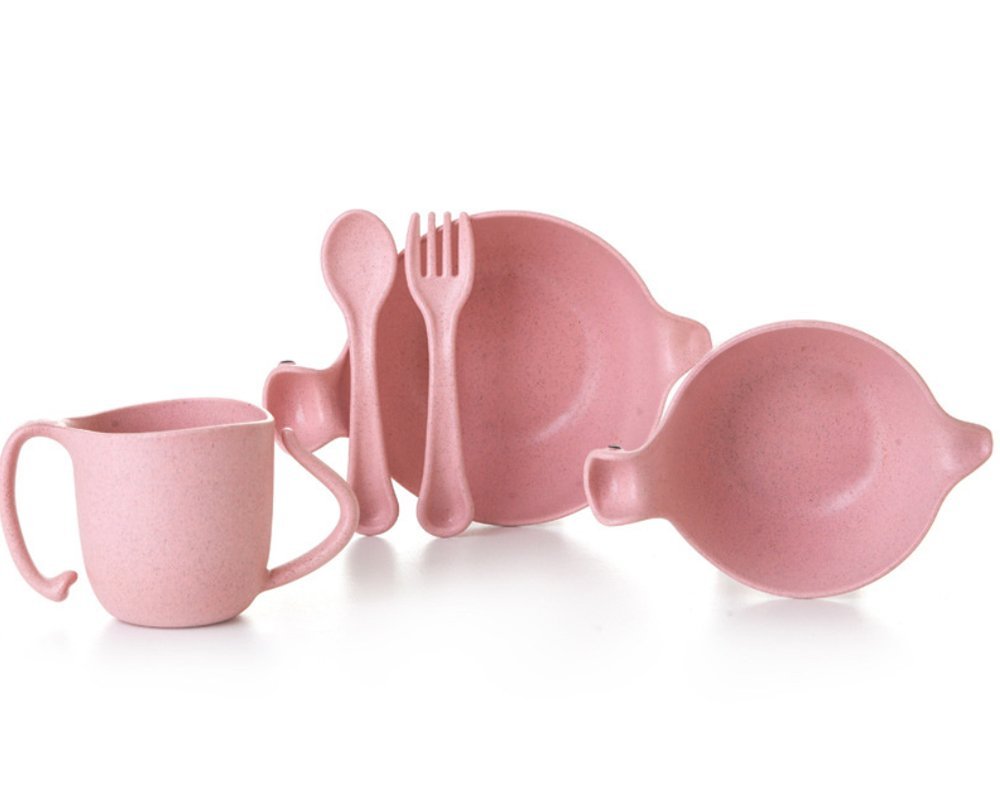 LINAG Bebé Platos Tazón Plato Taza Compartimentos Comida Niños ...