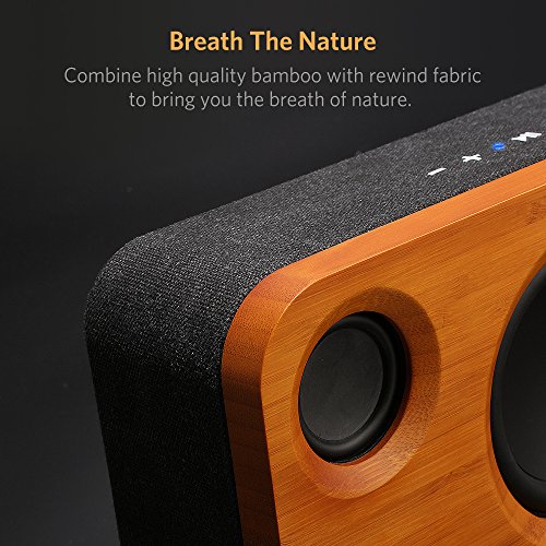 ARCHEER-25W-Bluetooth-Speaker-A320-with-Super-Bass-Loud-Bamboo-Wood-Home-Audio-Wireless-Speakers-with-Subwoofer