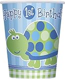 First Birthday Turtle Party Supplies Cups