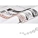 bayite Metal Bands Compatible with Fitbit Versa/Versa 2, Bling Bracelets with Rhinestones Woman Girls, Black