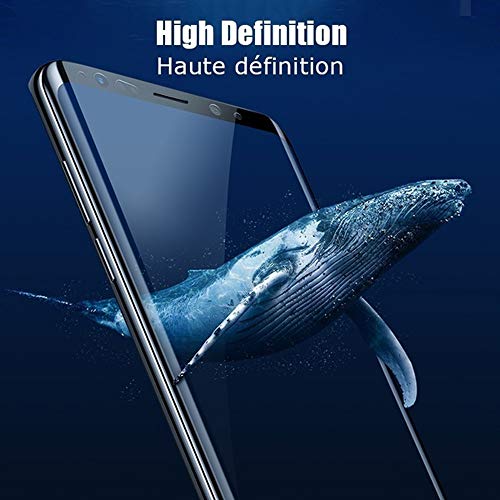 Galaxy Note 9 Screen Protector, (2-Pack) Tempered Glass Screen Protector [Force Resistant up to 11 pounds] [Full Screen Coverage] [Case Friendly] for Samsung Note 9 (Released in 2018) - Thumbnail 2