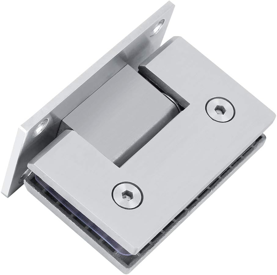 Raguso Stainless Steel Bathroom Clamp 8 10 mm Bracket Frameless Wall to Glass Shower Door Wall Mount Hinge 90 Degree Shower Hinge Clampcleaning Supplies - Image 4