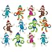36 Sock Monkey Patterns Cut-Out Accents