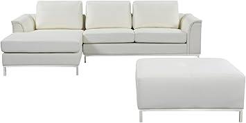 Amazon Com Velago Ollon Modern Left Facing Sectional Sofa