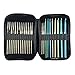Ardour Van LAYOER Aluminum Steel Handle Crochet Hooks Knitting Needles Sets 24 pcs with Bag