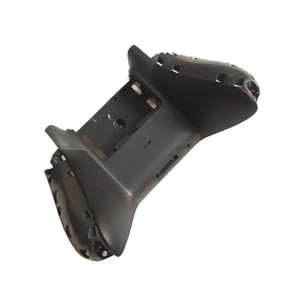 Deylaying Bottom Back Housing Shell Case Cover Replacment Parts for Microsoft Xbox One S/Xbox One X Controller(Dark Grey)