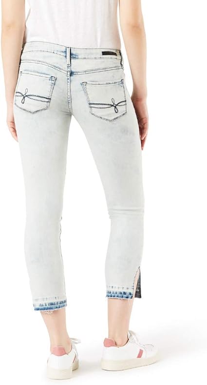 denizen low rise slim crop