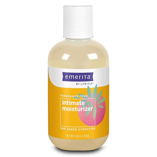 EMERITA PERSONAL MOISTURIZER | INTIMATE SKIN CARE FOR VAGINAL DRYNESS | WATER BASED WITH CALENDULA & VITAMIN E | ESTROGEN & PARABEN FREE | 4 FL OZ