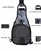 boxuan Outdoor Tactical Shoulder Backpack（+flag patch）, Military & Sport Bag Pack Daypack for Camping, Hiking, Trekking, Rover Sling,chest bag,Multi-Size Options,Multi-color Options