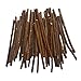 MAIYUAN 5 Inch Long 0.1-0.2 Inch in Diameter Wood Log Sticks for DIY Crafts Photo Props (100pcs)