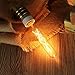 SooFoo E12 Candelabra Light Bulbs, Vintage Chandelier Edison Light Bulbs, 60W, 120V, 320 Lumen, Mini Tube Shape Dimmable Decorative Incandescent Bulb