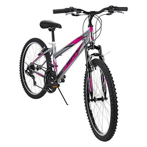 Huffy Mountain Bike Girls Incline 24-inch Bicycle, Pink | Pricepulse
