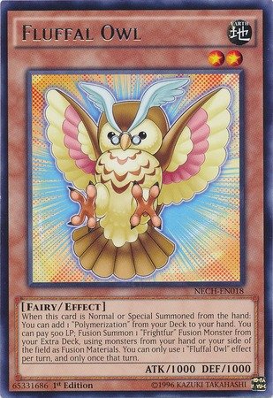 Yu-Gi-Oh! - Fluffal Owl (NECH-EN018) - The New Challengers - 1st Edition - Rare