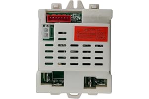 LINKEPOW CSR-12T-1A Control Box Receiver Match 2.4G Bluetooth Remote Control, Mainboard Motherboad Accessories Kids Powered Wheel Circuit Board Children Electric Ride On Car Replacement Parts