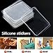 Marsrut Set 10 PCS Transparent Silicone Gel Pad Anti Slip Multifunction Non-Slip Wall Sticker Free Adhesive        