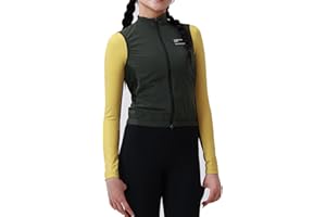INBIKE Lightweight Cycling Vest for Women, Water Resistant Windproof Sleeveless Running Vest, Breathable Reflective