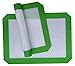 Silicone Baking Mat - Set of 2 Nonstick Cookie/Macaron/Pastry Sheets (Quarter Sheet(11.5