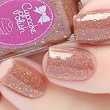 Here Oar There - brown nude holographic nail polish by Cupcake Polish