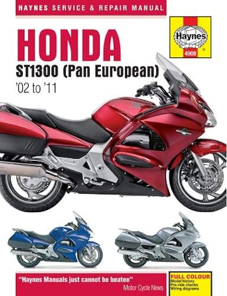 Honda St1300 St1300a 02 11 Haynes Powersport Haynes Publishing Amazon Com Books
