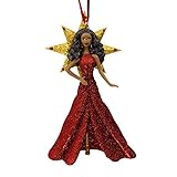2017 Holiday African American Barbie Christmas Ornament by Hallmark