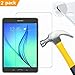 [2 Pack] Walle Shop Samsung Galaxy Tab A 10.1 Screen Protector - [Tempered Glass] [Bubble Free] [9H Hardness] 2.5D Scratch Resistant Screen Protector for Galaxy Tab A 10.1 Inch (SM-T580)