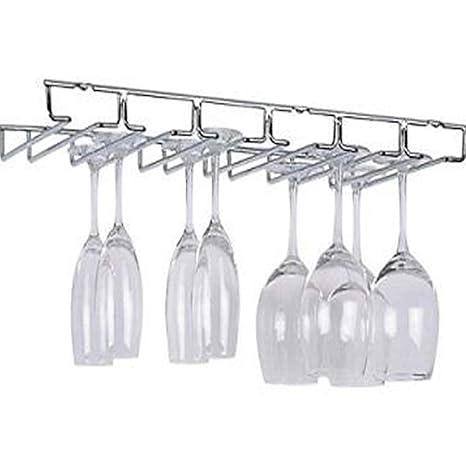 Amazon Com Selva 18 Pcs Wine Glass Rack Holder Used Under