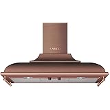 Smeg KS89RAE Wand Dunstabzugshaube Kupfer Dunstabzug Umluft-Haube