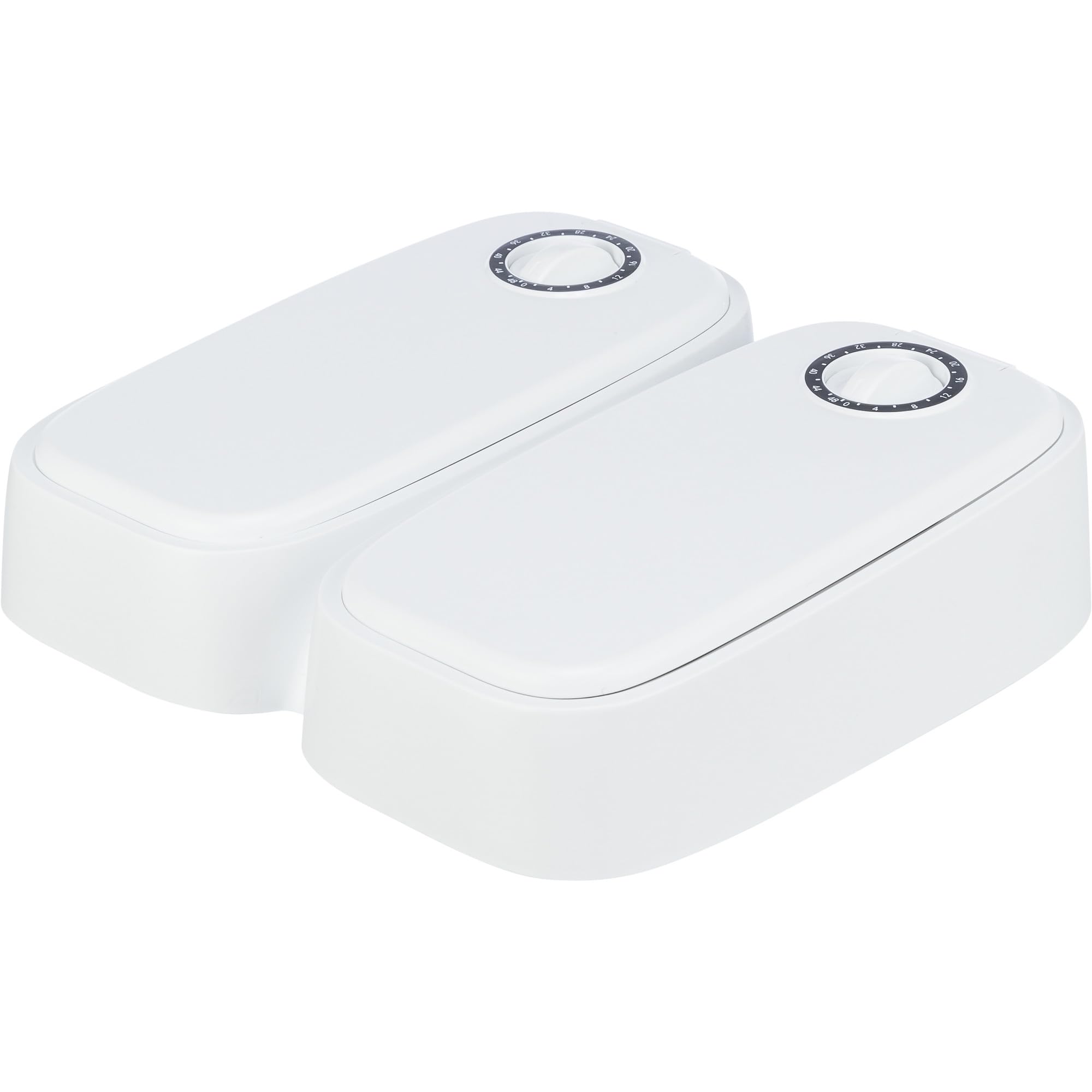 Trixie TX2 Automatic Food Dispenser, 300 ml/ 27 × 7 × 24 cm, white – Black/white - 24372