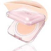 CLIO Kill Cover Mesh Glow Essential Cushion Foundation, Buildable Ultra-Fit Coverage with Glow Finish, Long-Lasting Hydration, Flawless Cover for Sensitive &amp; Dry Skin, Korean Foundation (19C LIGHT)