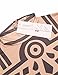 COOFANDY Menâ€s Hip Hop Tattoo Tribal Maui Slim Nude Shirt