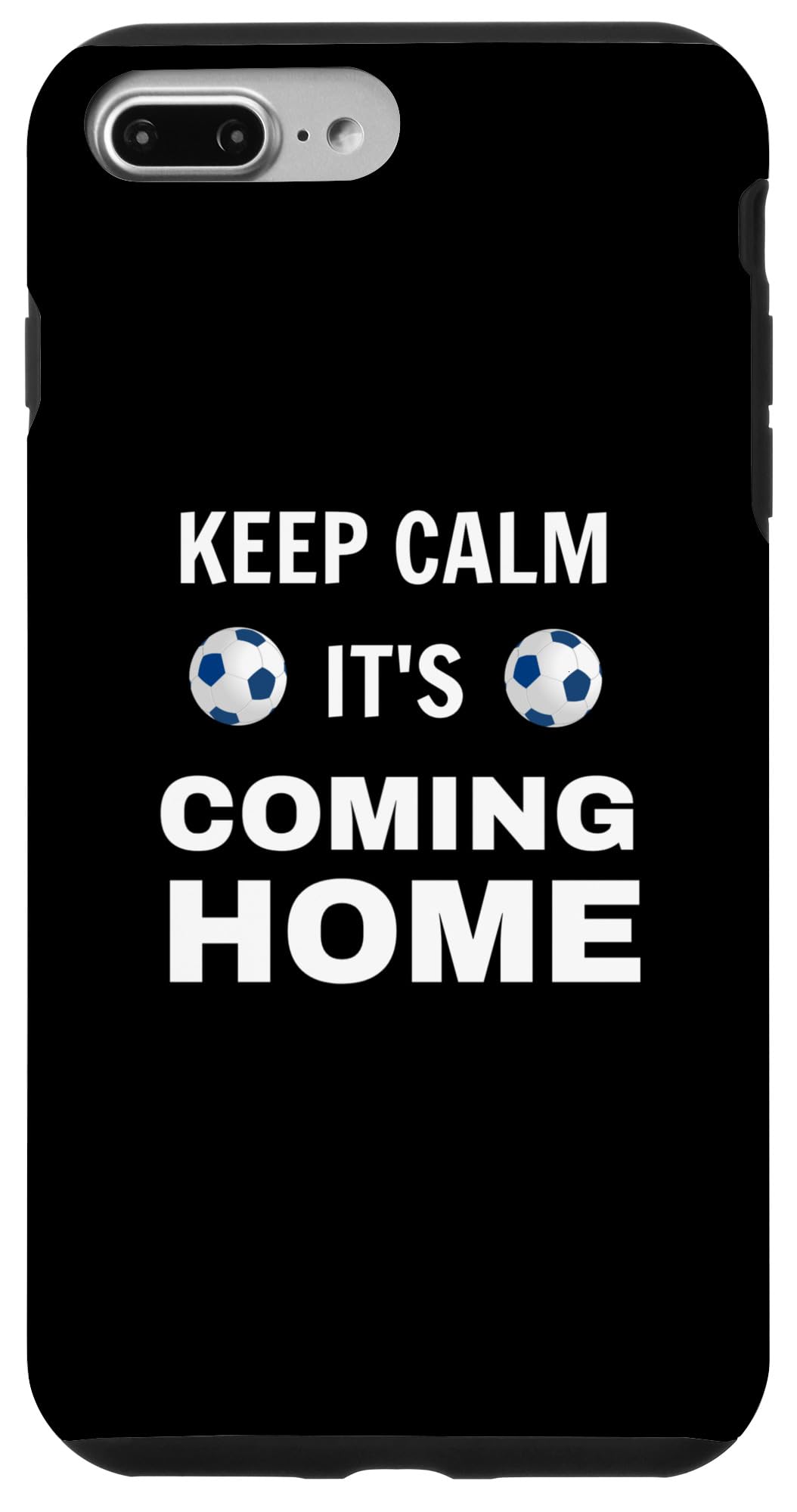 iPhone 7 Plus/8 Plus Keep calm it's coming home football Case
