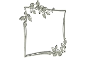 Metal Die Cut Embossing Stencils Molds Leaves Frame Cutting Dies for Photo Card Scrapbooking Decorations Metal Dies Cut