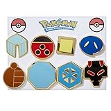 Pokemon Johto League Gym Badges / Pins Generation 2