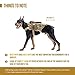 OneTigris Tactical Dog Molle Vest Harness Training Dog Vest with Detachable Pouches (Tan, Medium)