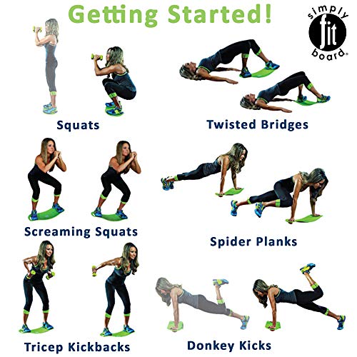 Siply Fit Board The Workout Balance Board With A Twist | Desertcart