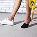 WANDER No Show Socks Mens 7 Pair Cotton Thin Non Slip Low Cut Men Invisible Sock 6-8/9-11/12-14
