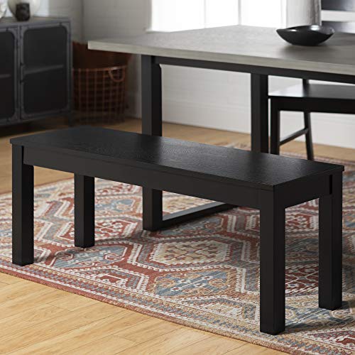 We Furniture 48 Homestead Wood Dining Bench Black Buy Online