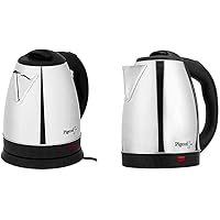 Pigeon by Stovekraft Amaze Plus 1.5 LTR Electric Kettle, Black & Amaze Plus 1.8 LTR Electric Kettle, Black Combo
