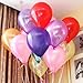 Lokman 12 Inch Metallic Dark Green Balloons, Mother's day Easter Day Balloons, Party Suppiles for Birthday, Baby Shower, Wedding, Halloween, Christmas, 100 Piece