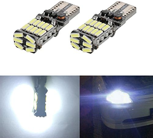 Nuokexin 2PCS 4014 26-SMD T10 W5W 194 169 2825 LED Car Light Bulb White Light Interior W5W 2825 158 192 194
